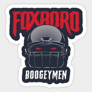 New England Patriots Boogymen Design Sticker